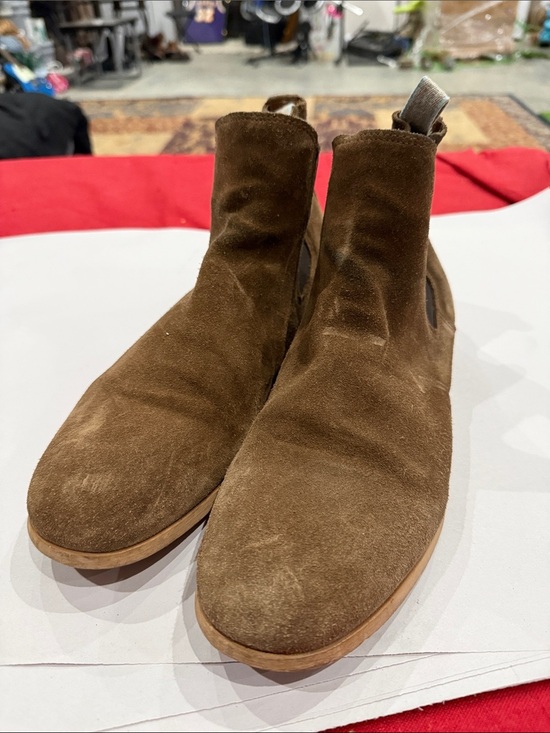 Men\'s Brown Suede Chukka Boots — Slip-On Chelsea Style main image 4